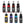 Load image into Gallery viewer, Mummy Tattoo Ink 8 Colors Earth Tones Set