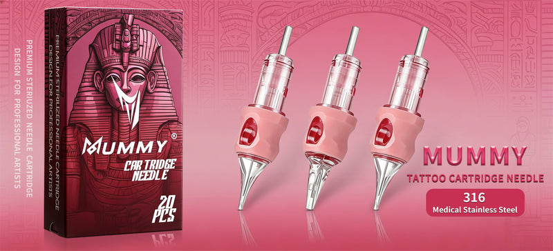 MUMMY PINK CARTRIDGE NEEDLES