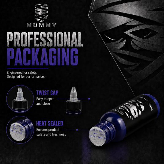 Translation missing: en.Mummy Tattoo Ink, 1oz Professional Pigment for Body Art(Dark Purple)