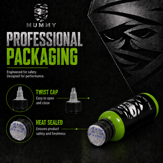 Translation missing: en.Mummy Tattoo Ink, 1oz Professional Pigment for Body Art(Graffiti Green)