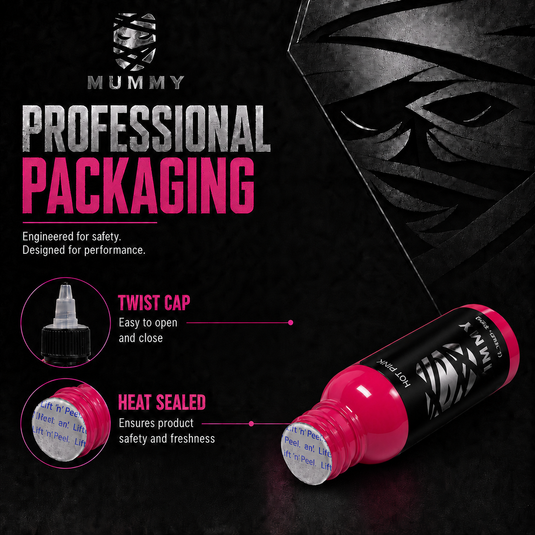 Translation missing: en.Mummy Tattoo Ink, 1oz Professional Pigment for Body Art(Hot Pink)