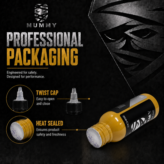 Translation missing: en.Mummy Tattoo Ink, 1oz Professional Pigment for Body Art(Ochre)