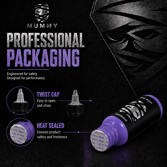 Translation missing: en.Mummy Tattoo Ink, 1oz Professional Pigment for Body Art(Lavender)