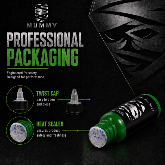 Translation missing: en.Mummy Tattoo Ink, 1oz Professional Pigment for Body Art(Lime Green)