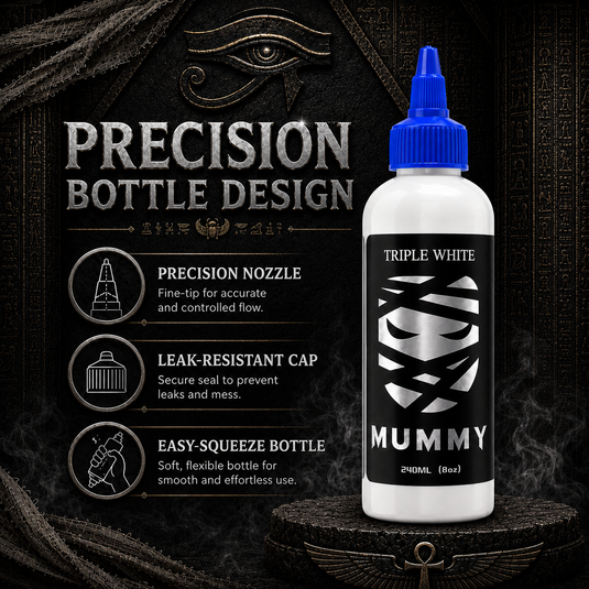 Translation missing: es.Mummy Tattoo Ink, 8oz Professional Pigment for Body Art(Triple White)