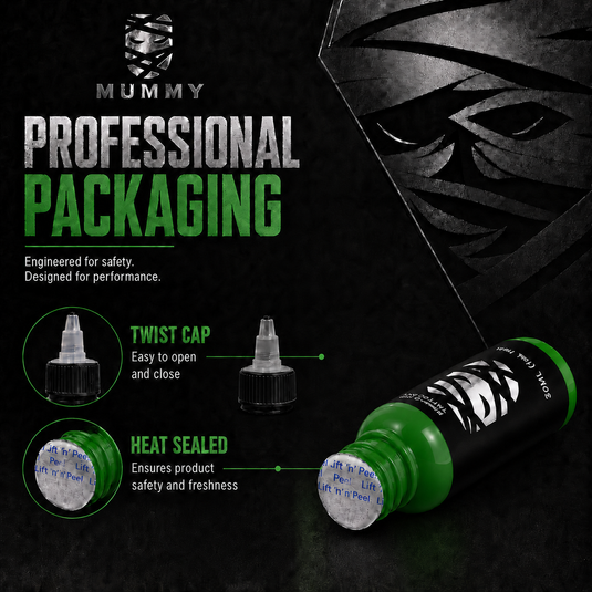 Translation missing: en.Mummy Tattoo Ink, 1oz Professional Pigment for Body Art(Spearmint)