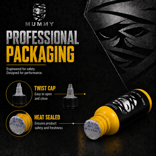 Translation missing: en.Mummy Tattoo Ink, 1oz Professional Pigment for Body Art(Sun Flower)
