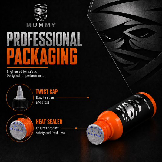 Translation missing: en.Mummy Tattoo Ink, 1oz Professional Pigment for Body Art(Orange)