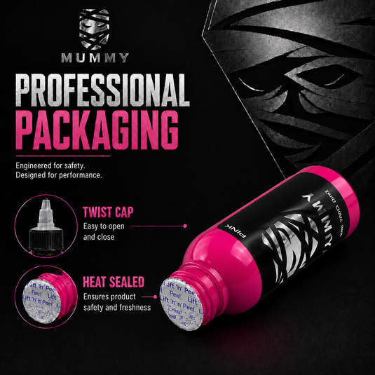 Translation missing: en.Mummy Tattoo Ink, 1oz Professional Pigment for Body Art(Pink)