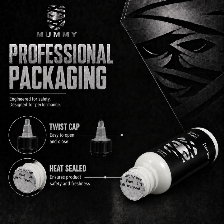 Translation missing: es.Mummy Tattoo Ink, 1oz Professional Pigment for Body Art(Turquoise(triple white)