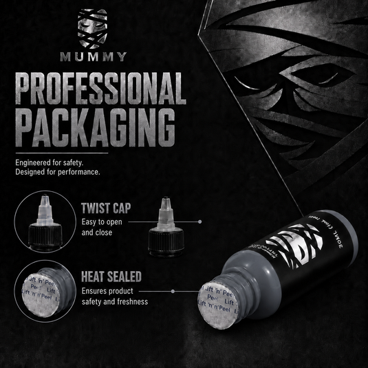 Translation missing: en.Mummy Tattoo Ink, 1oz Professional Pigment for Body Art(Gray)