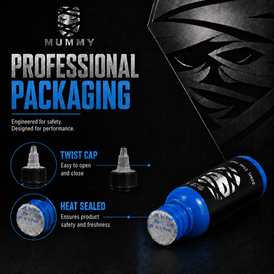 Translation missing: en.Mummy Tattoo Ink, 1oz Professional Pigment for Body Art(Sky Blue)