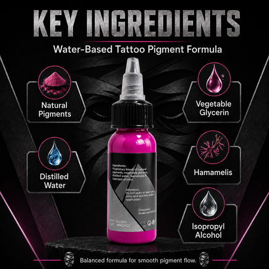 Translation missing: en.Mummy Tattoo Ink, 1oz Professional Pigment for Body Art(Light Magenta)