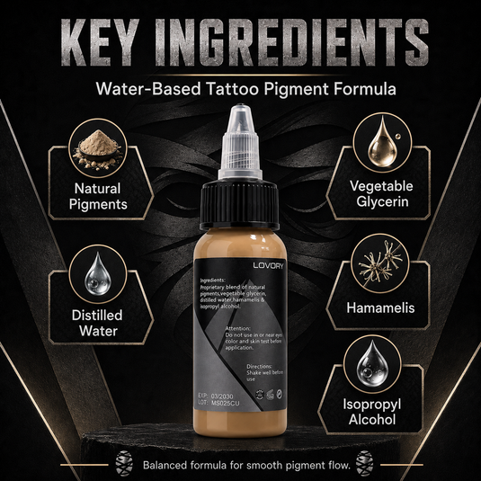 Translation missing: en.Mummy Tattoo Ink, 1oz Professional Pigment for Body Art(Lovory)