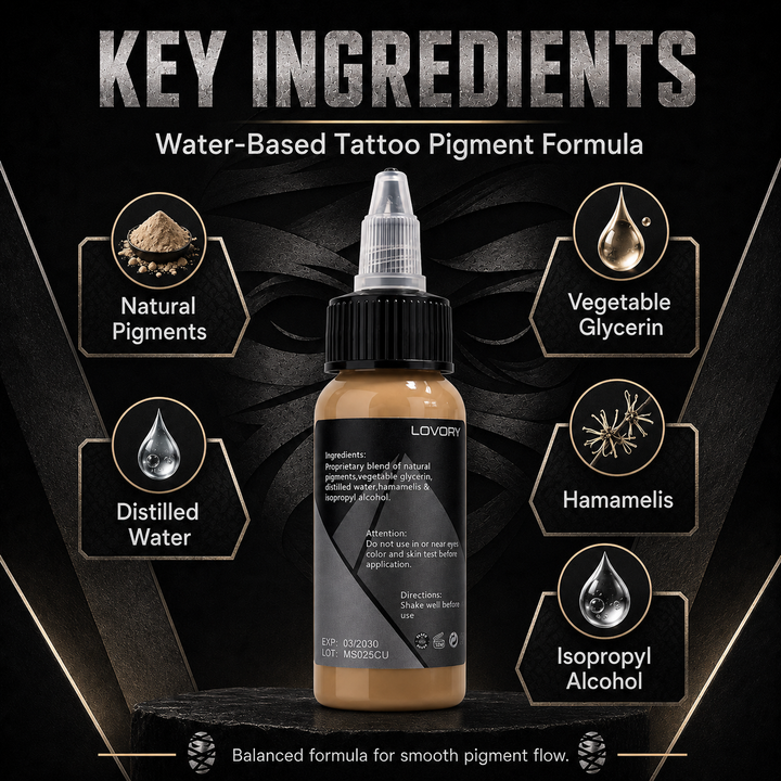 Translation missing: es.Mummy Tattoo Ink, 1oz Professional Pigment for Body Art(Lovory)