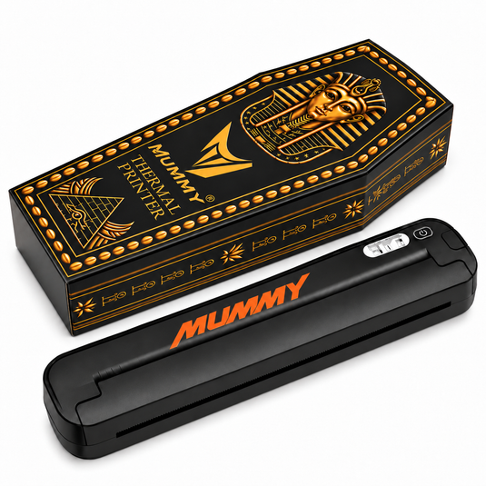 Translation missing: es.MUMMY Tattoo Stencil Printer, Portable A4 Thermal(Black | Orange)