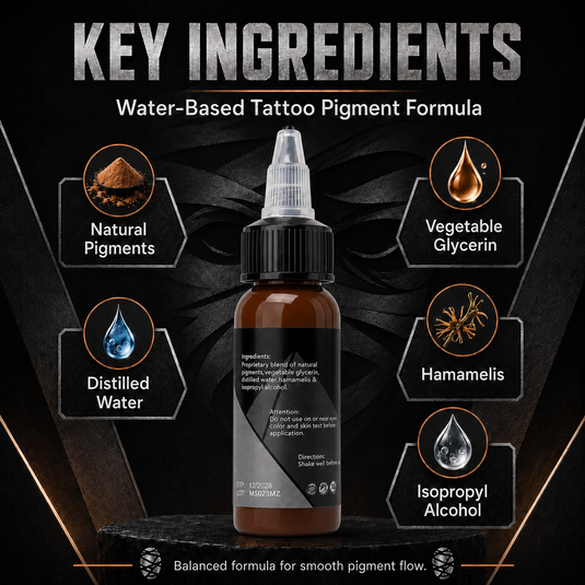 Translation missing: en.Mummy Tattoo Ink, 1oz Professional Pigment for Body Art(Mudslide)