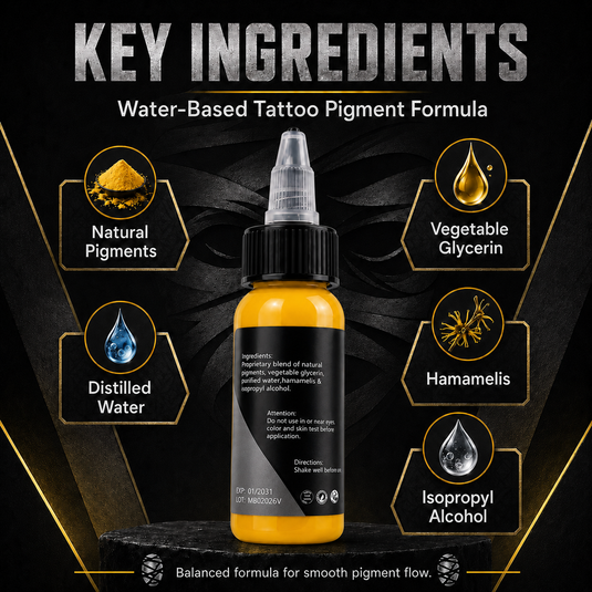 Translation missing: en.Mummy Tattoo Ink, 1oz Professional Pigment for Body Art(Solid Gold)