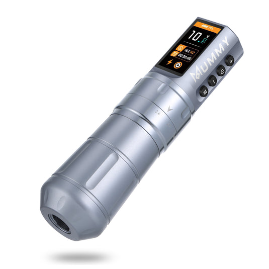 Translation missing: en.MUMMY SCEPTER PROFESSIONAL WIRELESS TATTOO MACHINE ADJUSTABLE STROKE LENGTH(Grey)