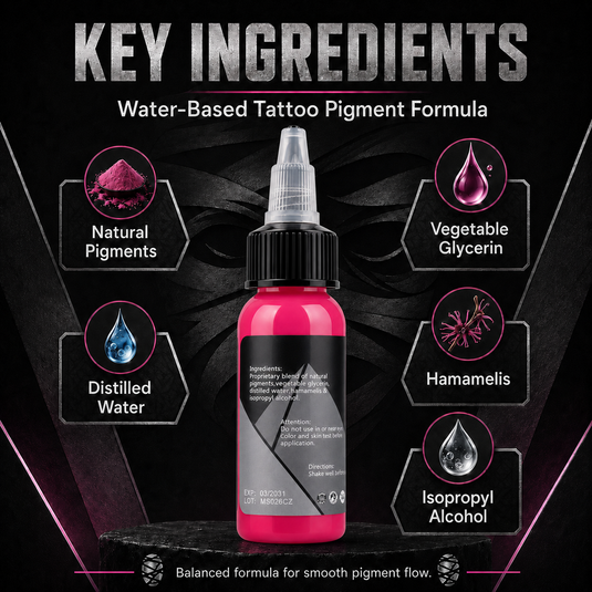 Translation missing: en.Mummy Tattoo Ink, 1oz Professional Pigment for Body Art(Pink)