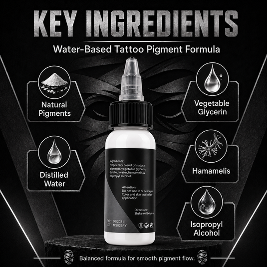 Translation missing: en.Mummy Tattoo Ink, 1oz Professional Pigment for Body Art(Turquoise(triple white)