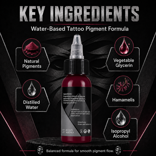 Translation missing: en.Mummy Tattoo Ink, 1oz Professional Pigment for Body Art(Magenta)