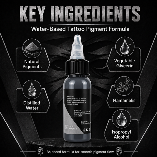 Translation missing: en.Mummy Tattoo Ink, 1oz Professional Pigment for Body Art(Gray)