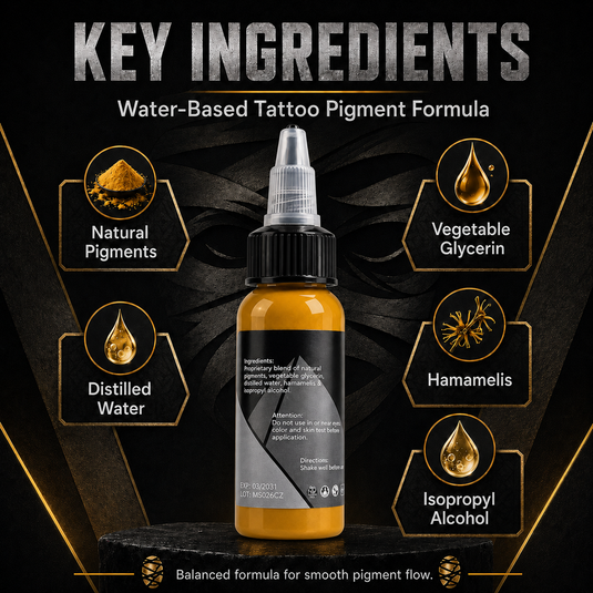 Translation missing: en.Mummy Tattoo Ink, 1oz Professional Pigment for Body Art(Dark Ochre)