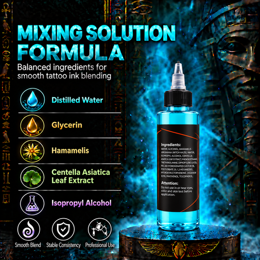 Translation missing: es.Mummy Tattoo Ink Mixing Solution, Color Dilution &amp; Shading 8.5Fl