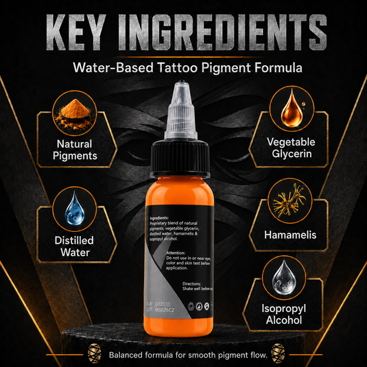 Translation missing: en.Mummy Tattoo Ink, 1oz Professional Pigment for Body Art(True Gold)