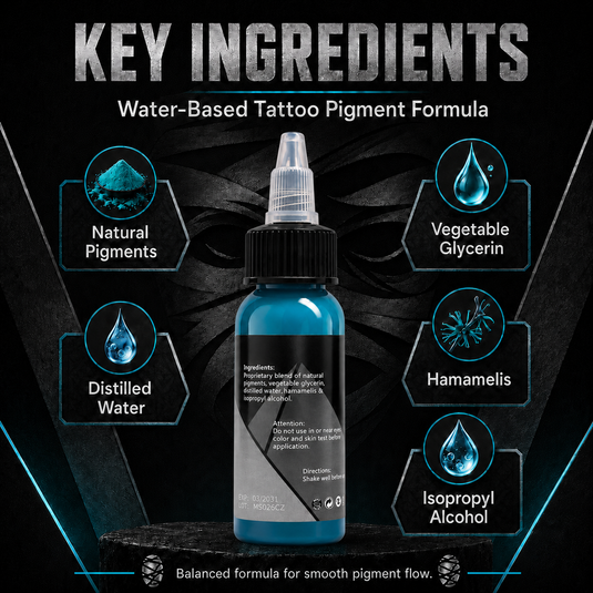 Translation missing: en.Mummy Tattoo Ink, 1oz Professional Pigment for Body Art(Turquoise)