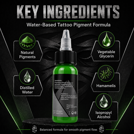Translation missing: en.Mummy Tattoo Ink, 1oz Professional Pigment for Body Art(Seafoam)