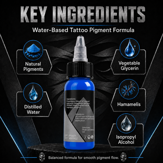 Translation missing: en.Mummy Tattoo Ink, 1oz Professional Pigment for Body Art(Sky Blue)