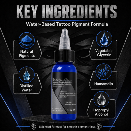 Translation missing: en.Mummy Tattoo Ink, 1oz Professional Pigment for Body Art(Periwinkle)
