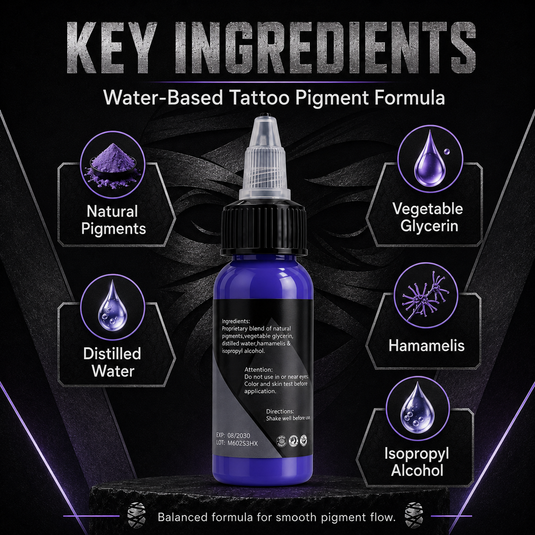 Translation missing: en.Mummy Tattoo Ink, 1oz Professional Pigment for Body Art(Light Purple)