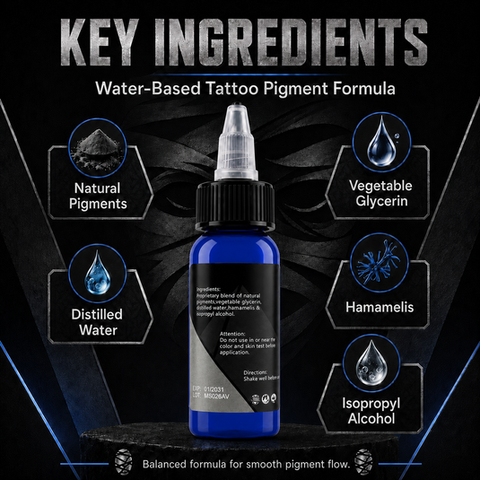 Translation missing: en.Mummy Tattoo Ink, 1oz Professional Pigment for Body Art(Smoke)