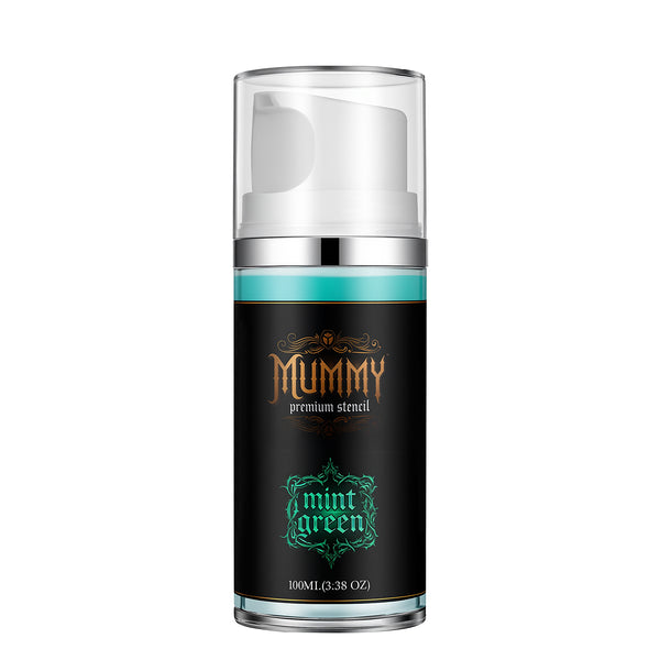 Mummy Tattoo Premium Stencil Gel Tattoo Transfer Gel Solution(pack of 100ml/3.38oz) (mint green)
