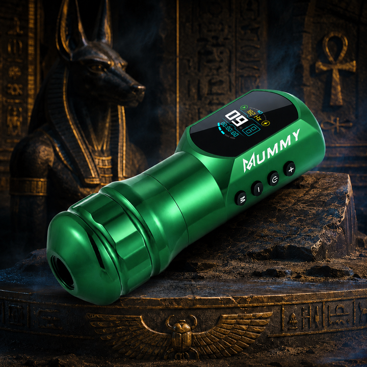 Translation missing: en.Mummy Wireless Tattoo Pen Machine Direct Drive Transmission (Green Color)