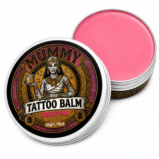 Translation missing: es.Mummy Tattoo Aftercare Balm, Natural Preservative-Free Healing Cream 150g(cherry pink)