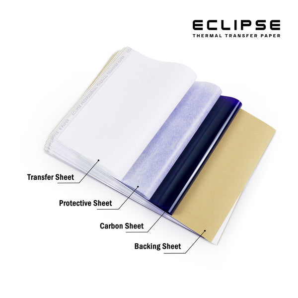 Eclipse Tattoo Transfer Paper A4 100Pcs