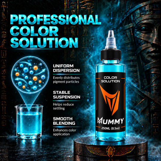 Translation missing: es.Mummy Tattoo Ink Mixing Solution, Color Dilution &amp; Shading 8.5Fl