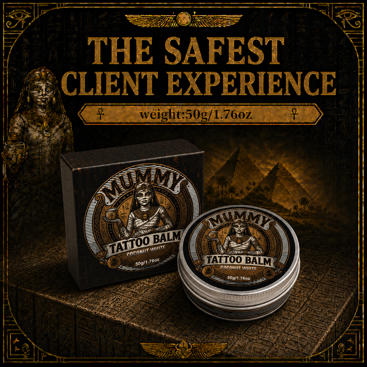 Translation missing: fr.Mummy Tattoo Aftercare Balm, Natural Preservative-Free Healing Cream 50g(coconut white)