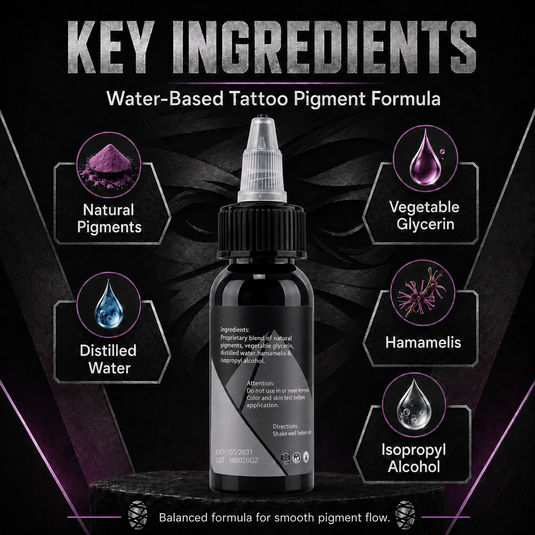Translation missing: en.Mummy Tattoo Ink, 1oz Professional Pigment for Body Art(Wild Orchid)