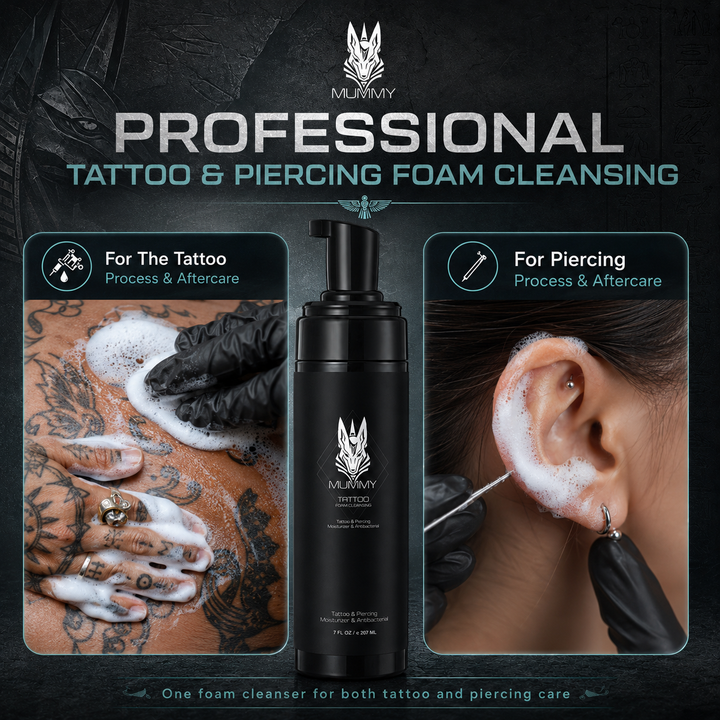 Translation missing: de.Mummy Tattoo Aftercare Soap Foam for Cleaning Tattoo and Piercing