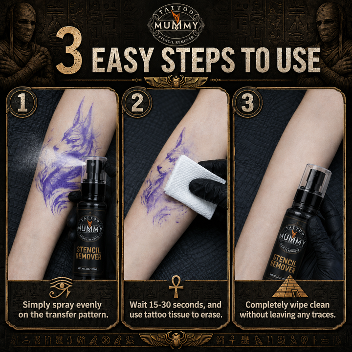 Translation missing: es.Mummy Tattoo Stencil Remover (4 Fl Oz)