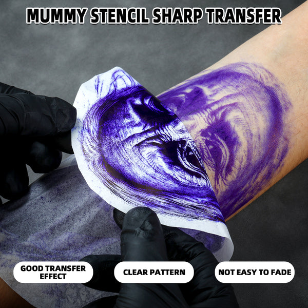 Mummy Tattoo Premium Stencil Gel Tattoo Transfer Gel Solution(pack of 100ml/3.38oz) (pink)