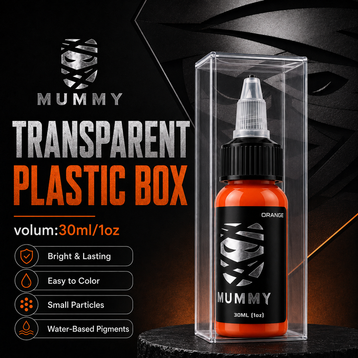 Translation missing: en.Mummy Tattoo Ink, 1oz Professional Pigment for Body Art(Orange)