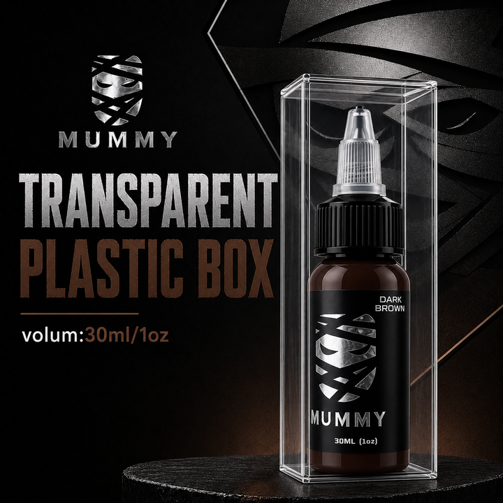 Translation missing: es.Mummy Tattoo Ink, 1oz Professional Pigment for Body Art(Dark Brown)