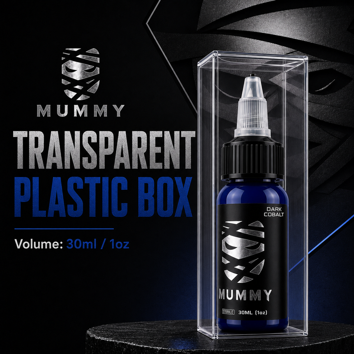 Translation missing: es.Mummy Tattoo Ink, 1oz Professional Pigment for Body Art(Dark Cobalt)