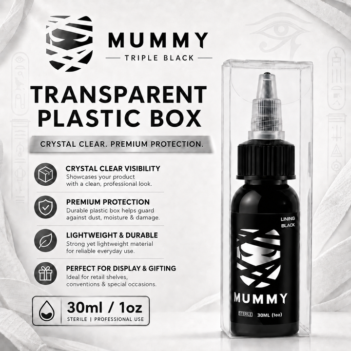 Translation missing: es.Mummy Tattoo Ink, 1oz Professional Pigment for Body Art(Turquoise(Lining Black)